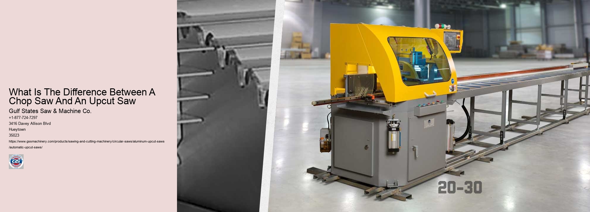 What Is The Difference Between A Chop Saw And An Upcut Saw