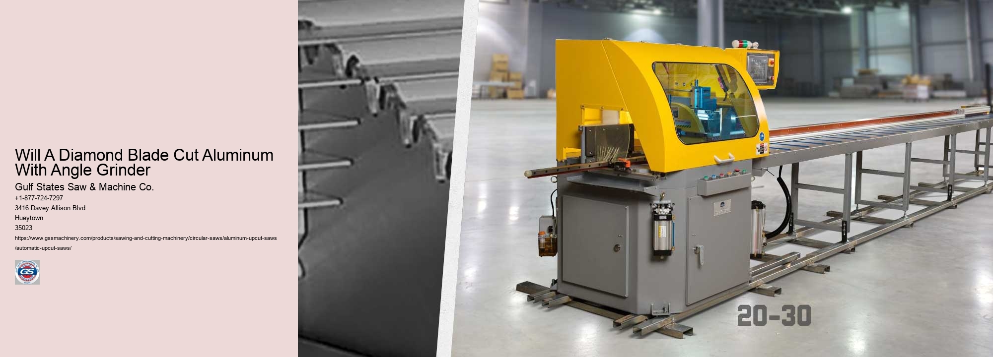 Will A Diamond Blade Cut Aluminum With Angle Grinder